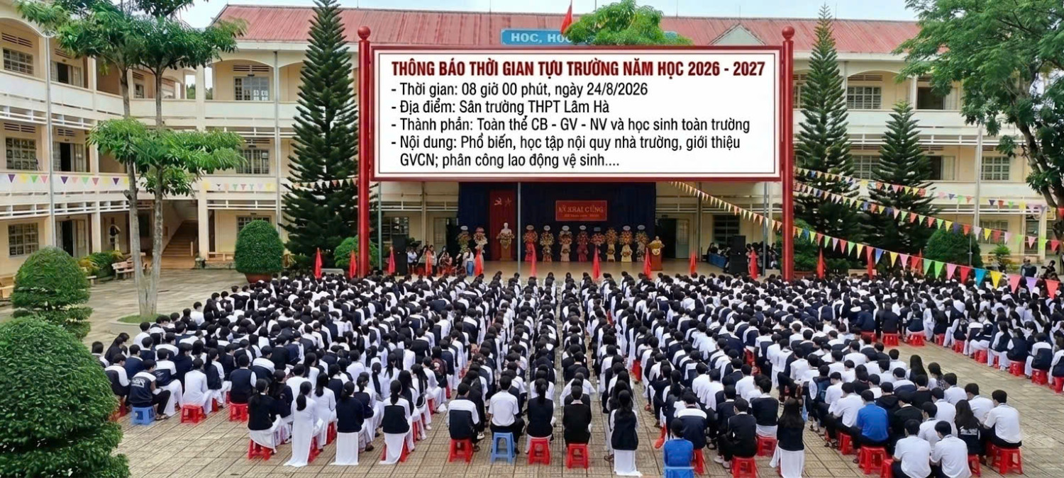 THÔNG BÁO TỰU TRƯỜNG